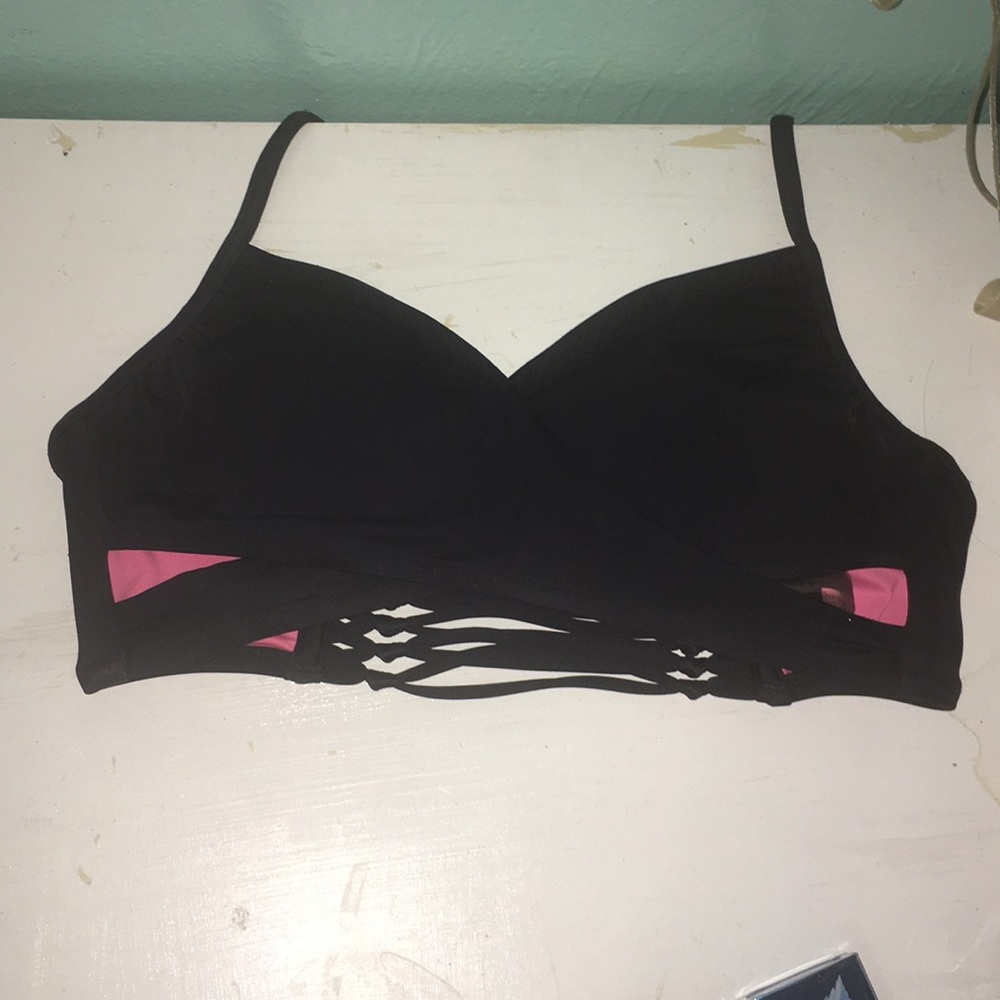 Pink bathing suit